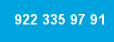 922 335 97 91 922 335 97 91